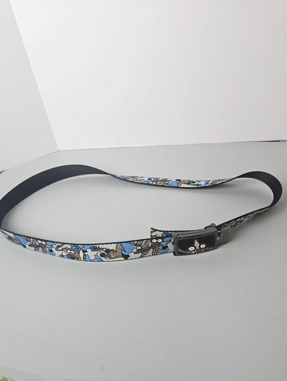 Cartoon Network Regular Show Belt Mordecai Rigby Y2K Spencer's Hot Topic